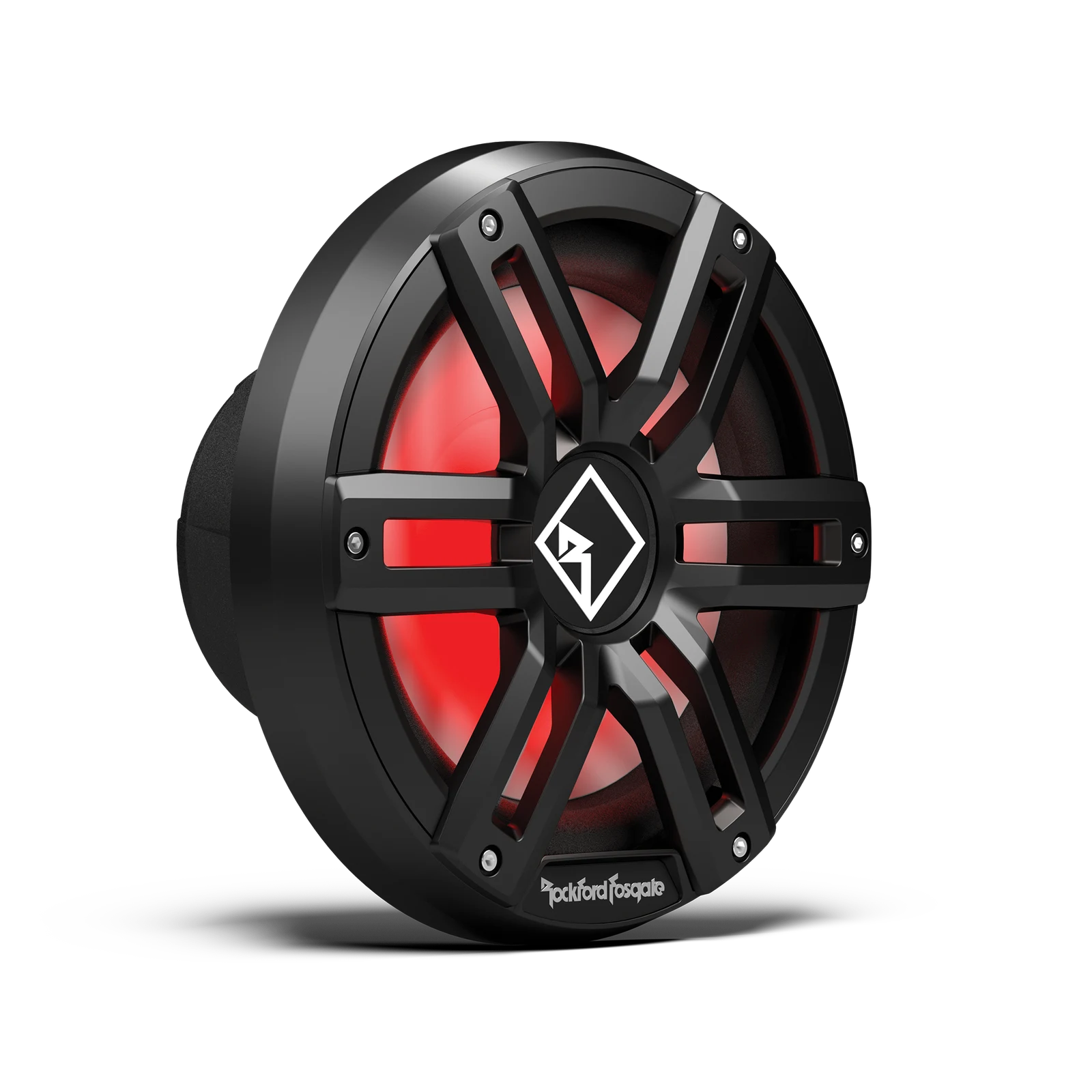 Rockford Fosgate 10" DVC 2Ω Color Optix™ Infinite Baffle Marine Subwoofer: Black Gen-2 4