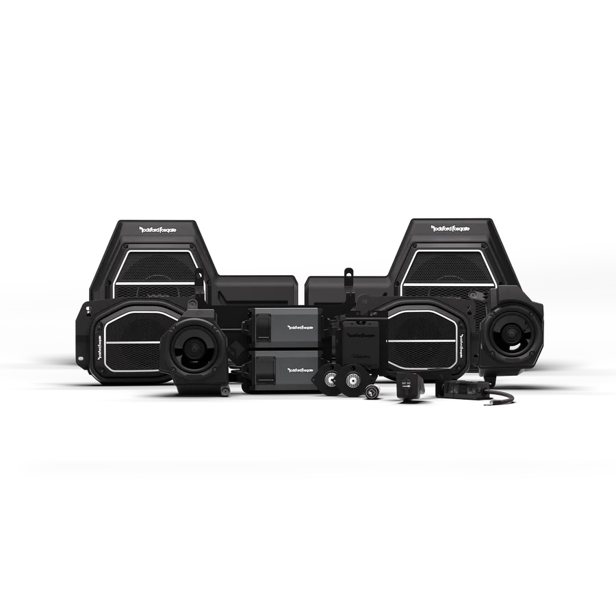 Rockford Fosgate 1,800 Watt All-In-One Audio Kit for Select 2018-2023 Jeep Wrangler Unlimited JL