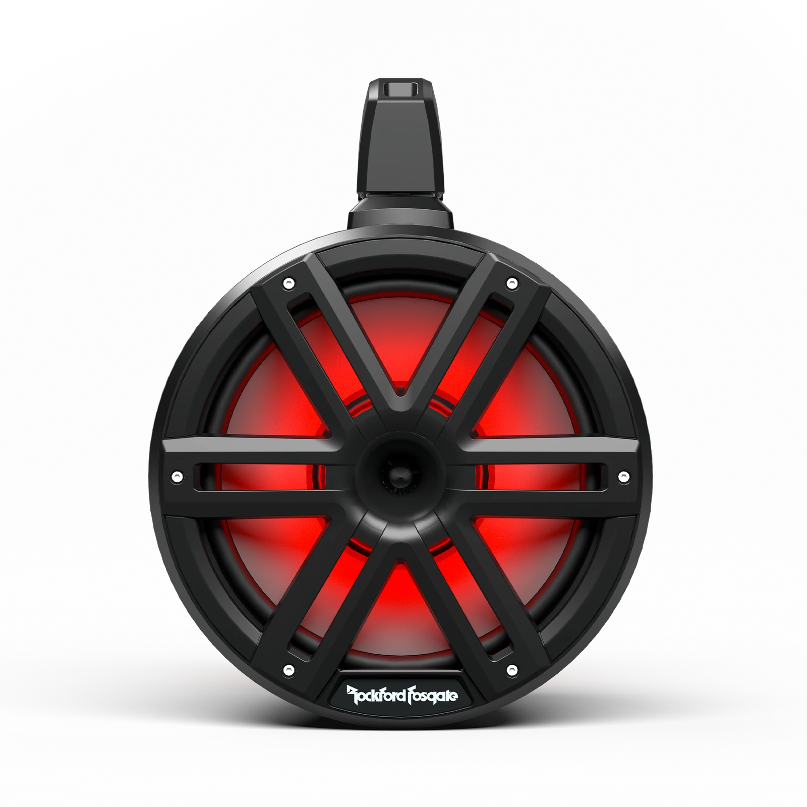 Rockford Fosgate 10-inch Color Optix Horn Wake-Tower Speakers - Black (Pair) 2