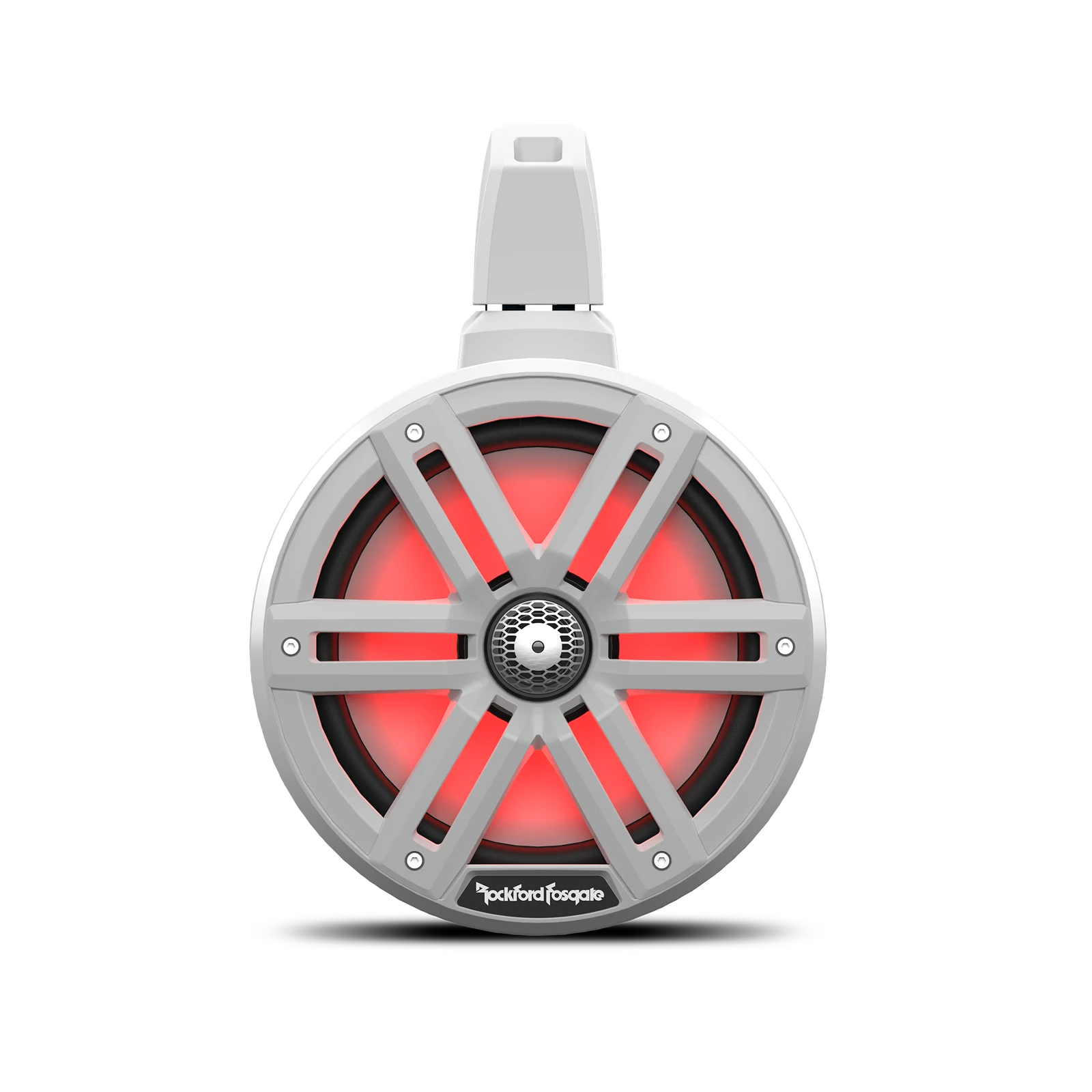 Rockford Fosgate 8-inch Color Optix Wake-Tower Speakers - White (Pair) 2