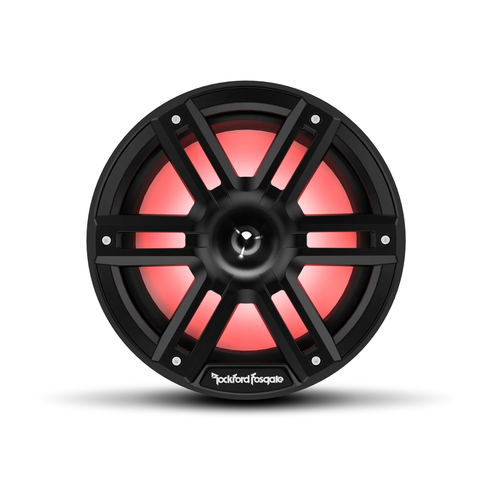 Rockford Fosgate 8-inch Color Optix Horn Marine Speakers - Black (Pair) 2