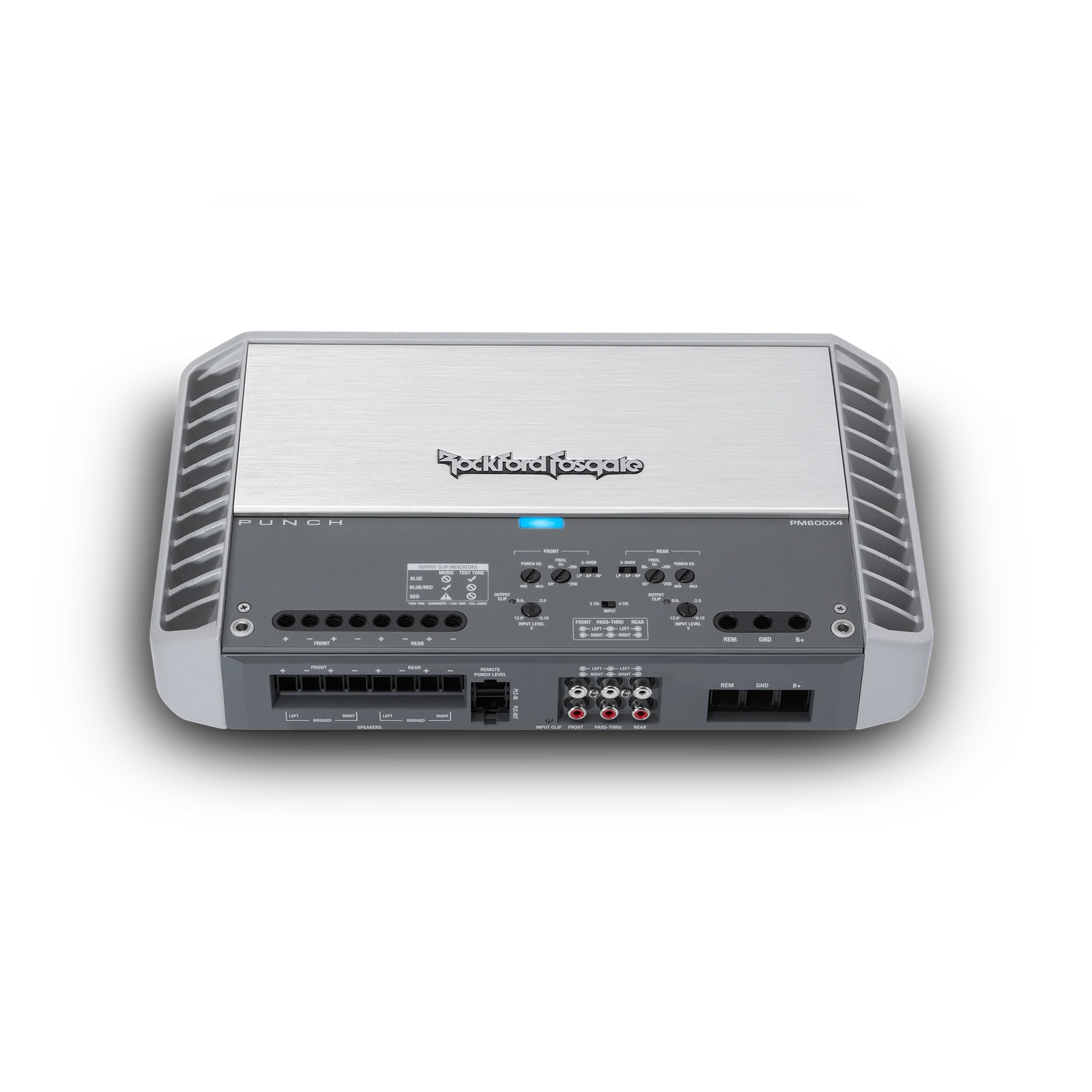Rockford Fosgate Punch Marine 600 Watt 4-Channel Amplifier 3