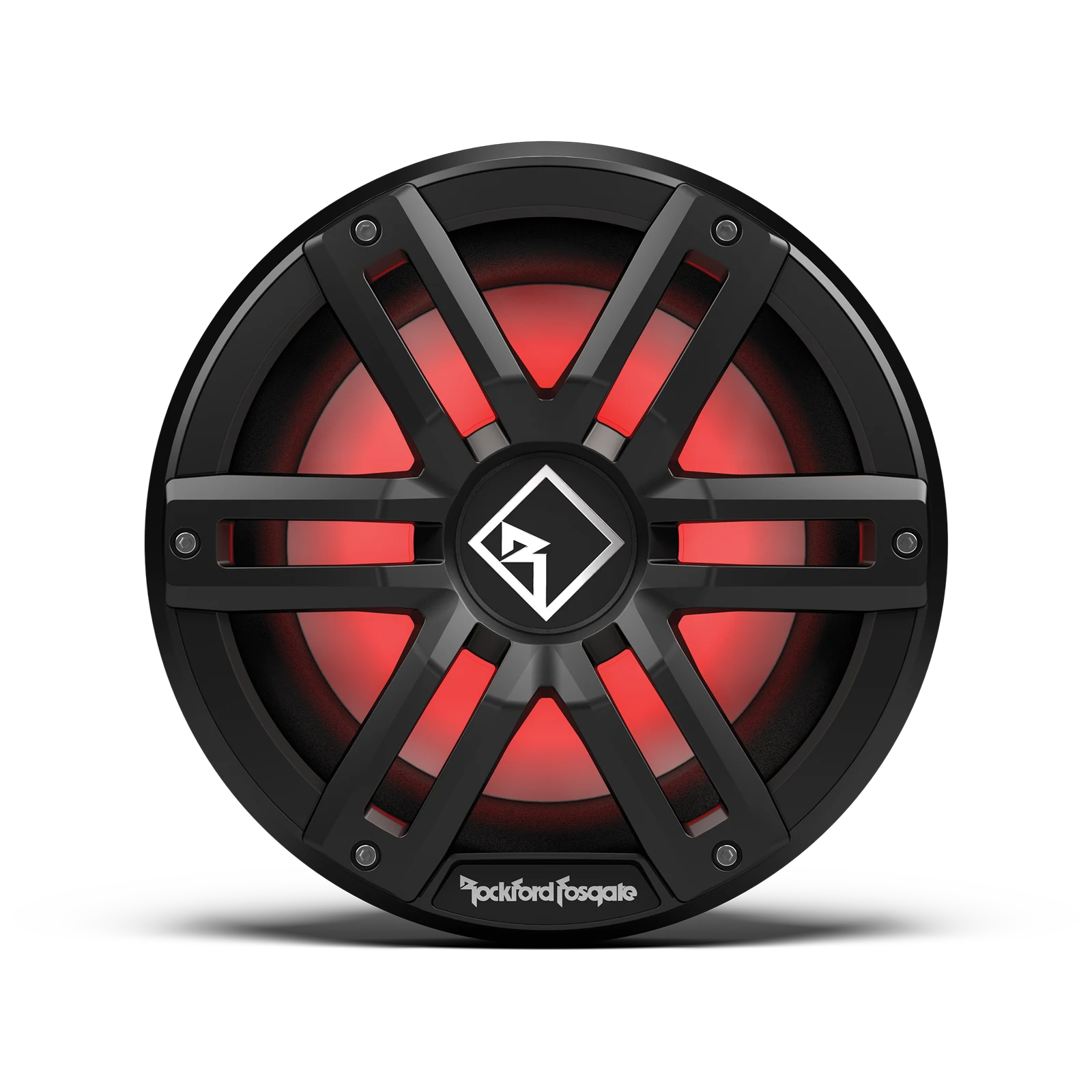 Rockford Fosgate 10" DVC 2Ω Color Optix™ Infinite Baffle Marine Subwoofer: Black Gen-2 2