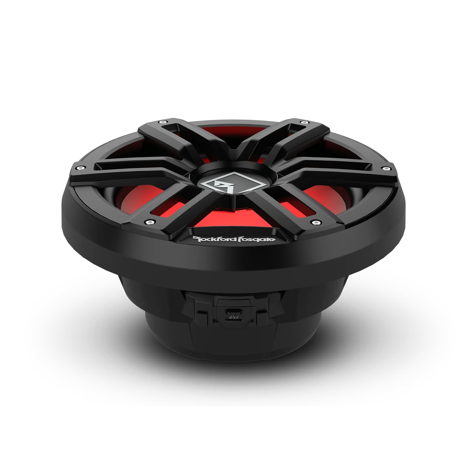Rockford Fosgate 12" DVC 4Ω Color Optix™ Sealed Enclosure Marine Subwoofer – Black 7