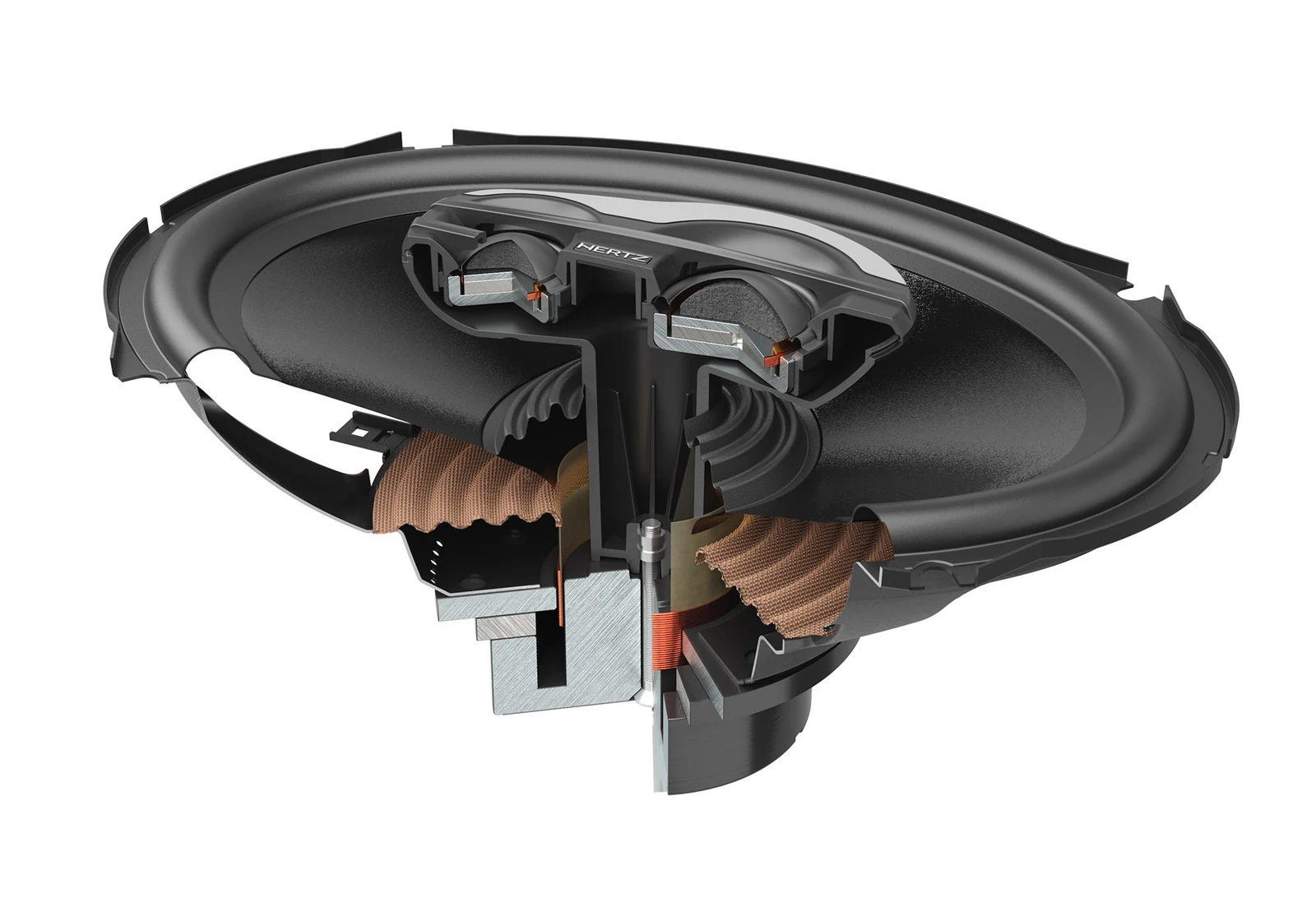 Hertz 130 W Coaxial Speakers 3