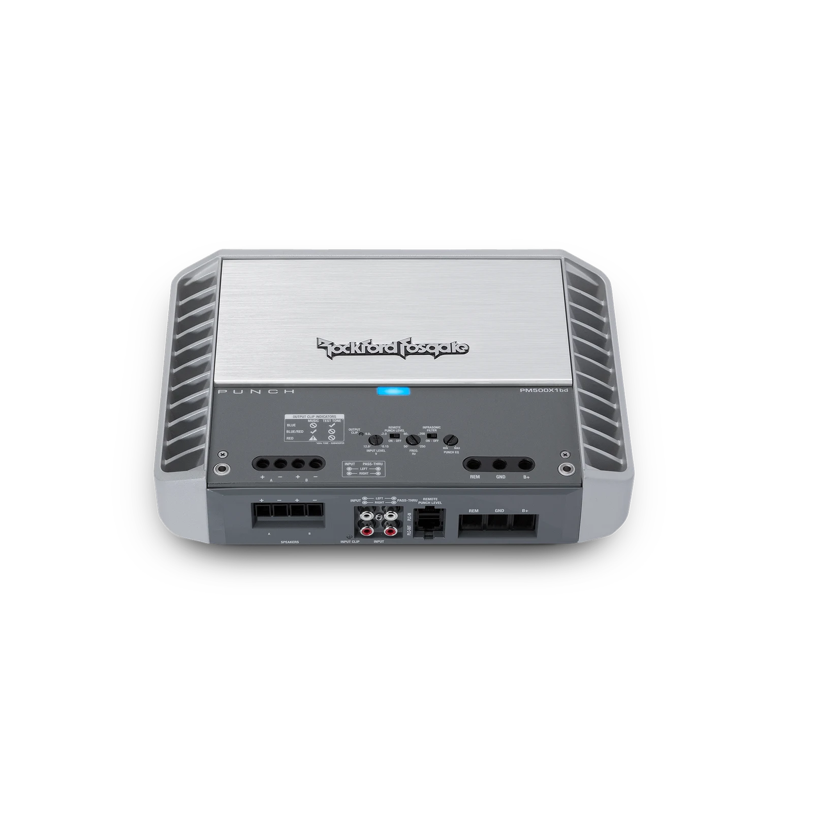 Rockford Fosgate Punch Marine 500 Watt Class-bd Mono Amplifier 4