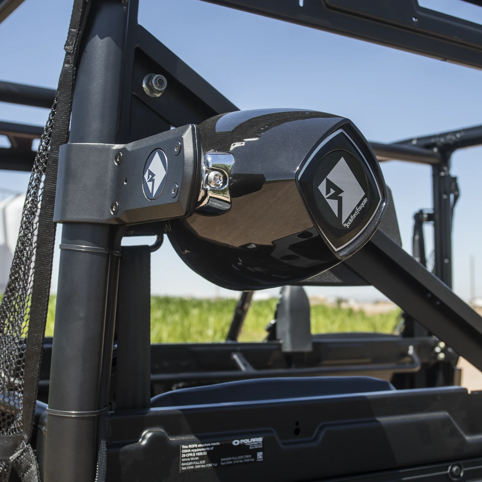 Rockford Fosgate 2015-2017 400 watt stereo, front lower speaker, rear speaker, and subwoofer kit for select Polaris RANGER® models (Gen-1) 6