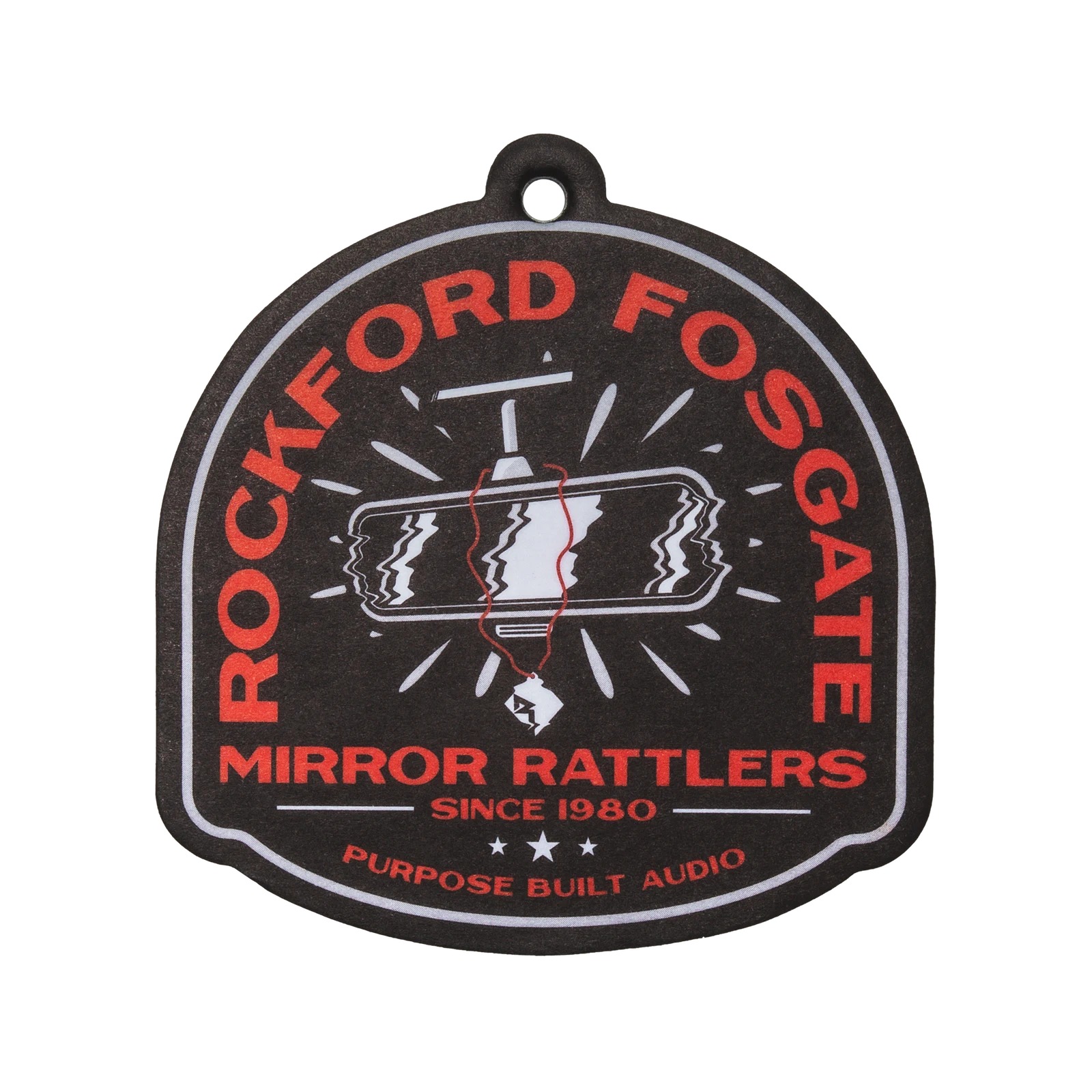 Rockford Fosgate Mirror Rattlers Air Freshener - New Car Smell 1