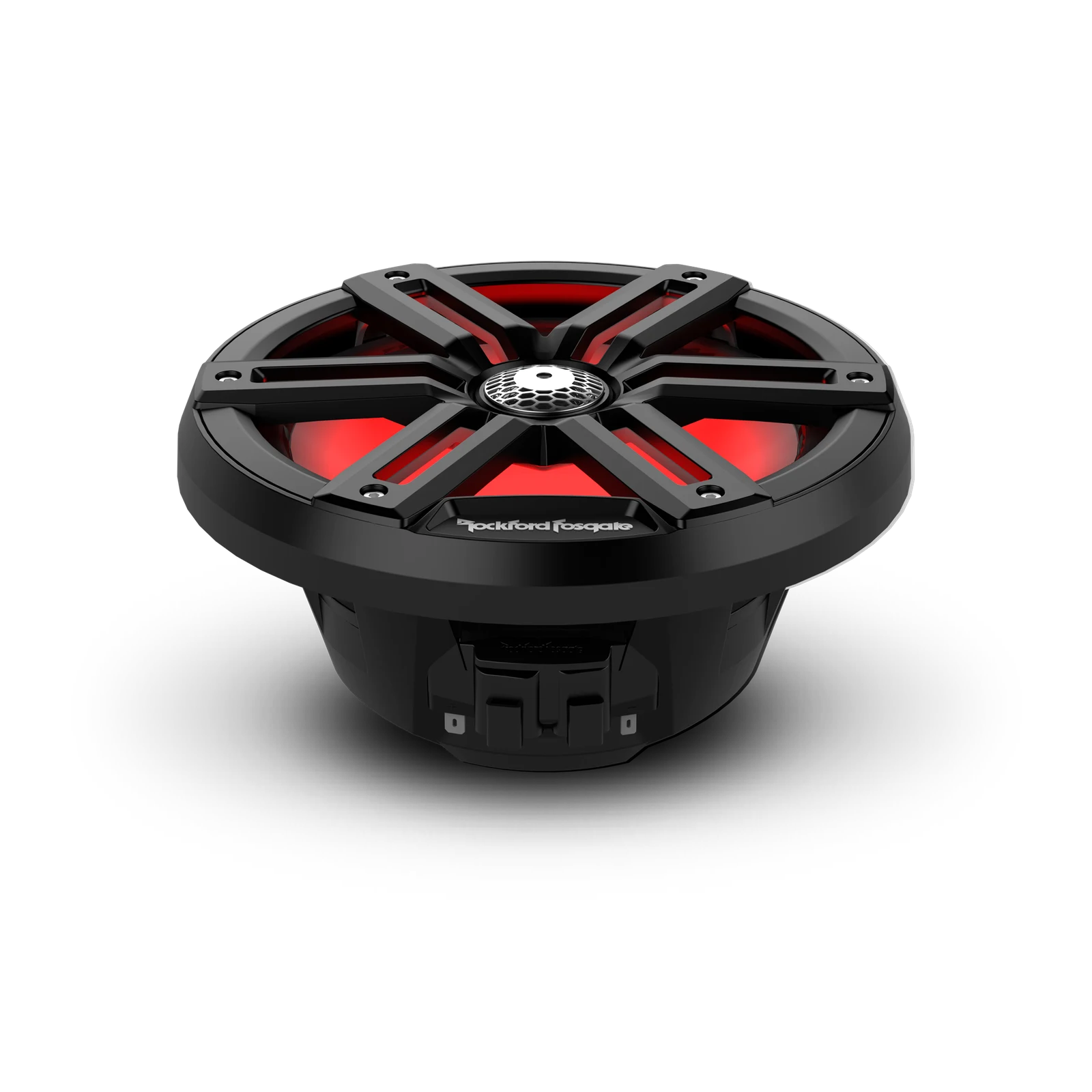Rockford Fosgate 8-inch Color Optix 2-Way Marine Speakers - Black (Pair) 4