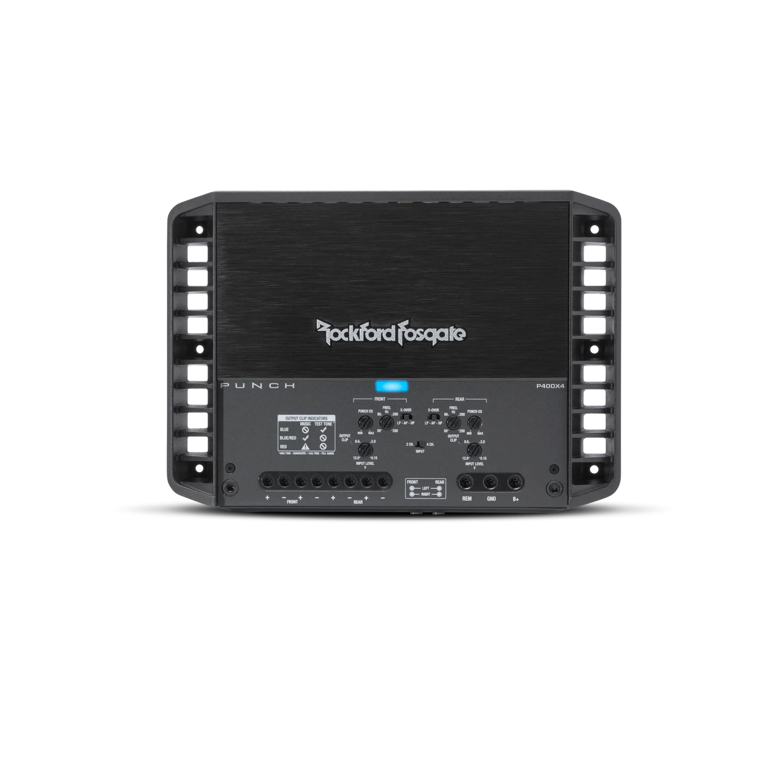 Rockford Fosgate Punch 400W 4-Channel Amplifier 2