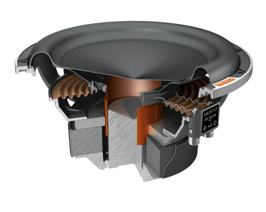 Hertz 10-Inch Dual-4-Ohm Subwoofer 5