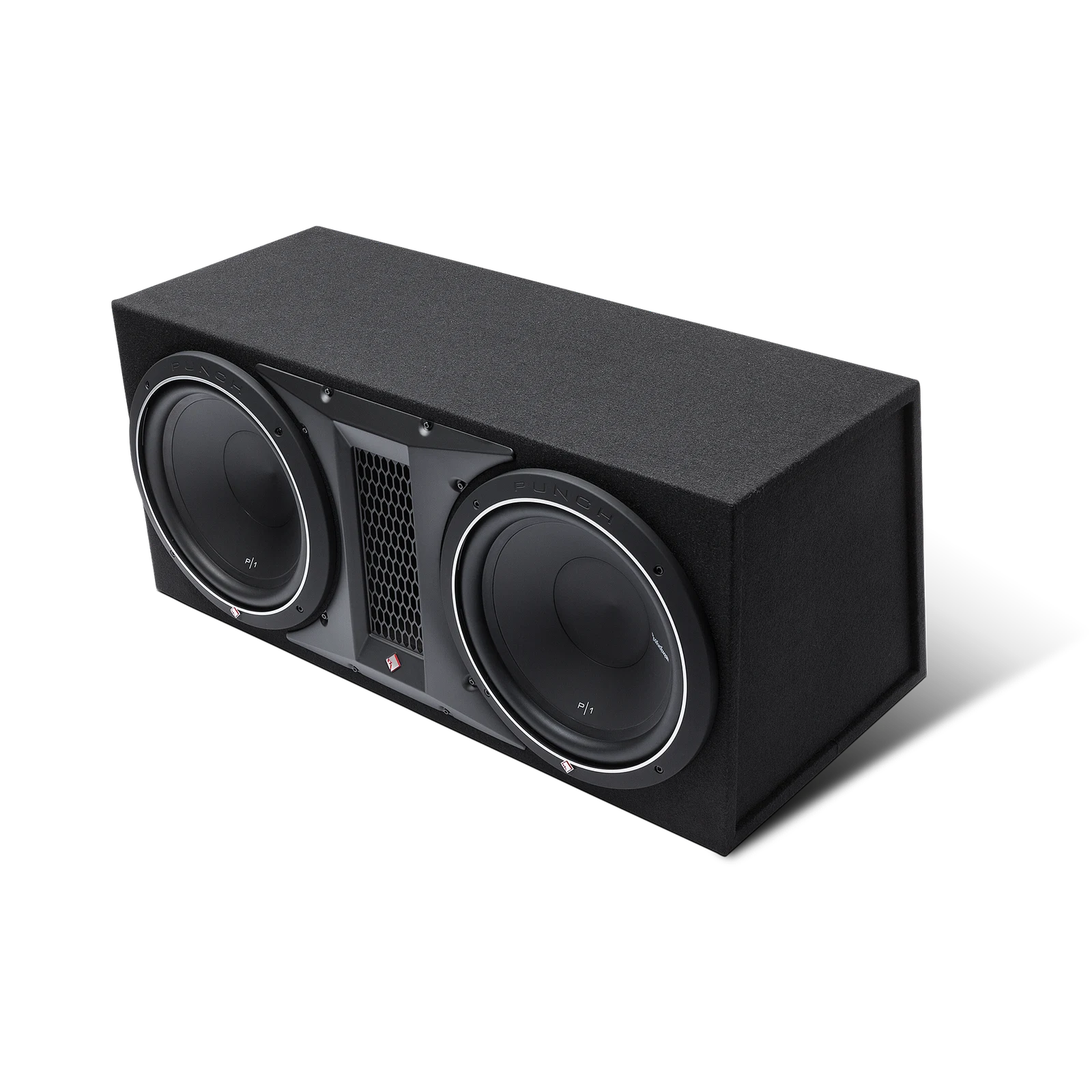 Rockford Fosgate Punch Dual 12-Inch 500W RMS Vented Loaded Subwoofer Enclosure 3