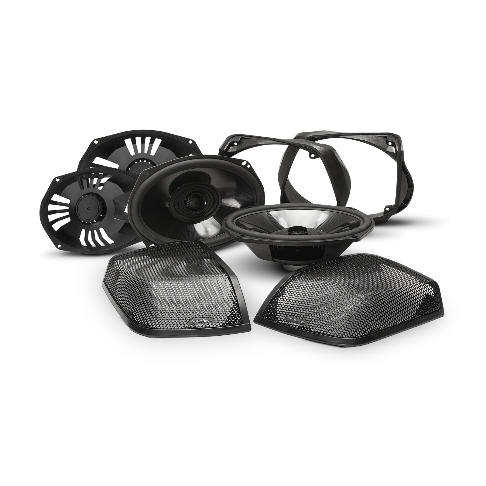 Rockford Fosgate Saddlebag Kit for 2014+ Harley-Davidson® Models 1