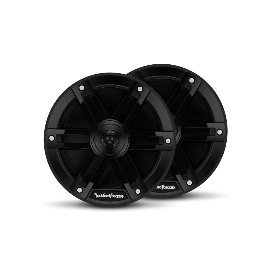 Rockford Fosgate 6.5-inch 2-Way Marine Speakers - Black (Pair)