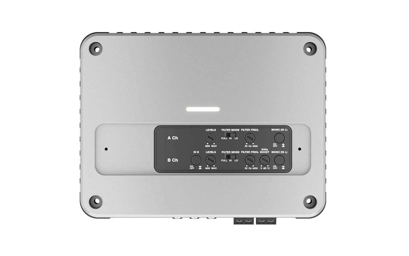 Hertz Compact 4-Channel 110W x 4 Marine Amplifier 2