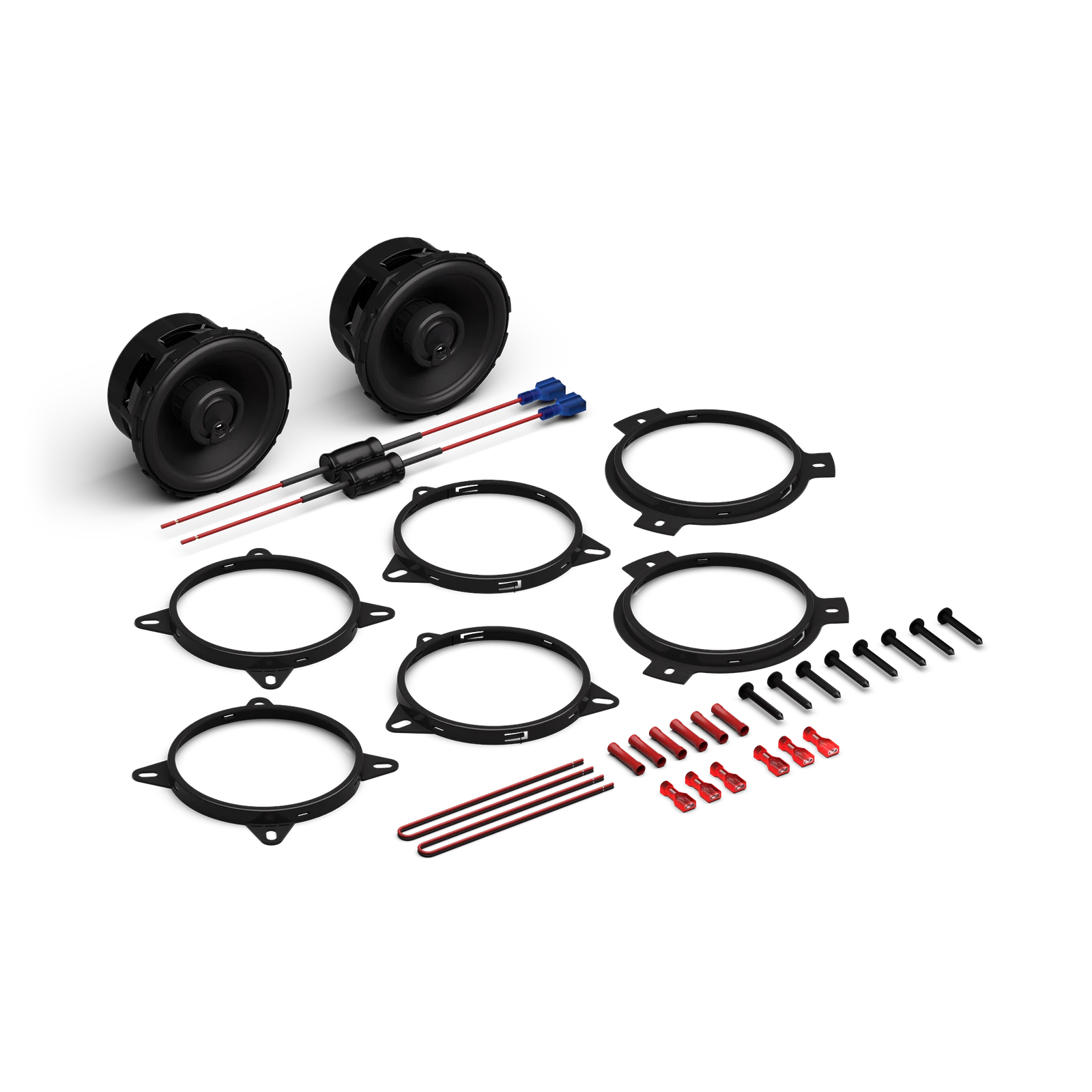 Rockford Fosgate Punch 4-inch 3-Way Coaxial Speaker Pair 7