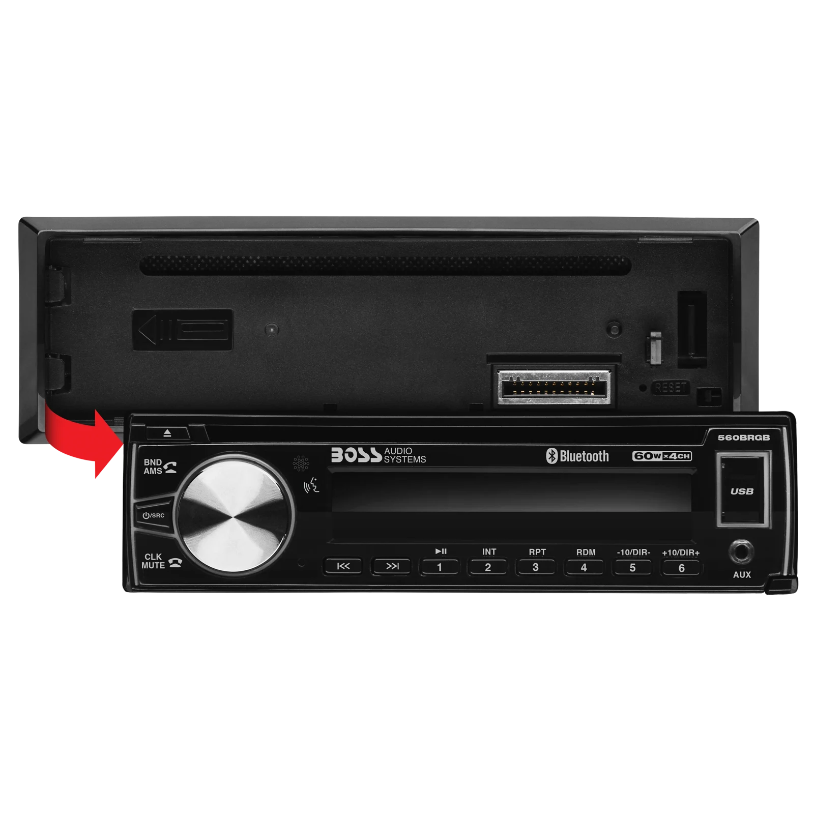 Boss Elite Single-DIN Bluetooth Digital Media Receiver 3