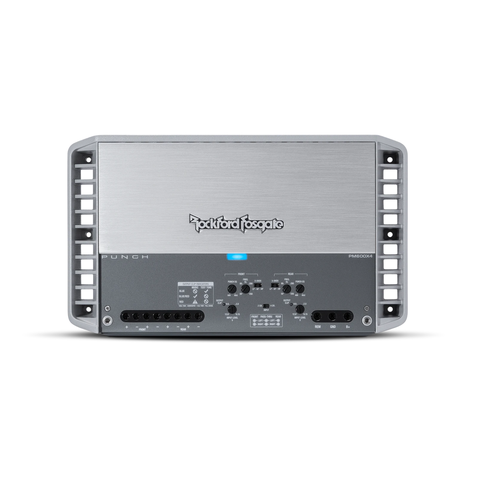 Rockford Fosgate Punch Marine 600 Watt 4-Channel Amplifier 2