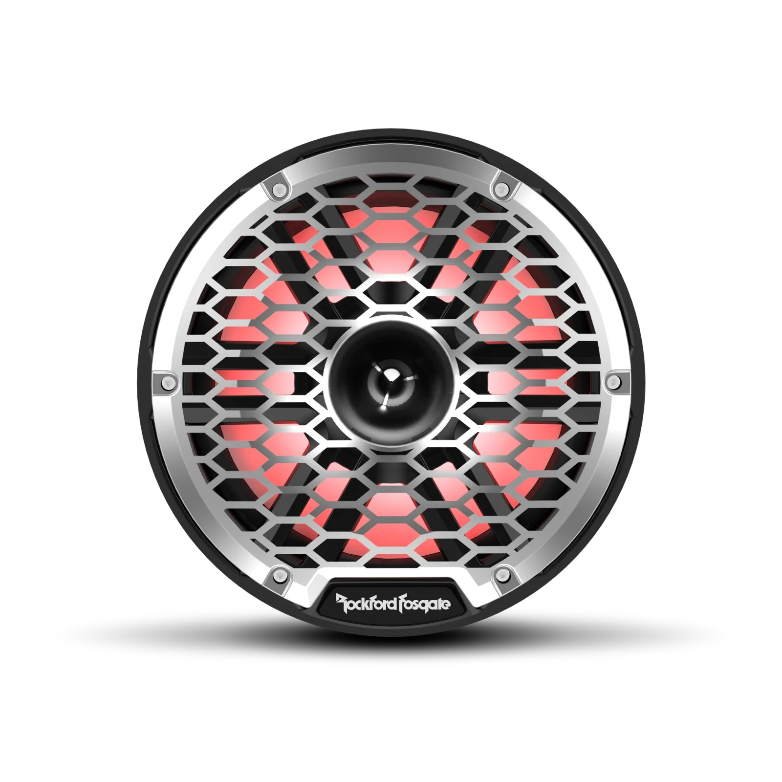 Rockford Fosgate 8-inch Color Optix Horn Marine Speakers - Black (Pair) 5