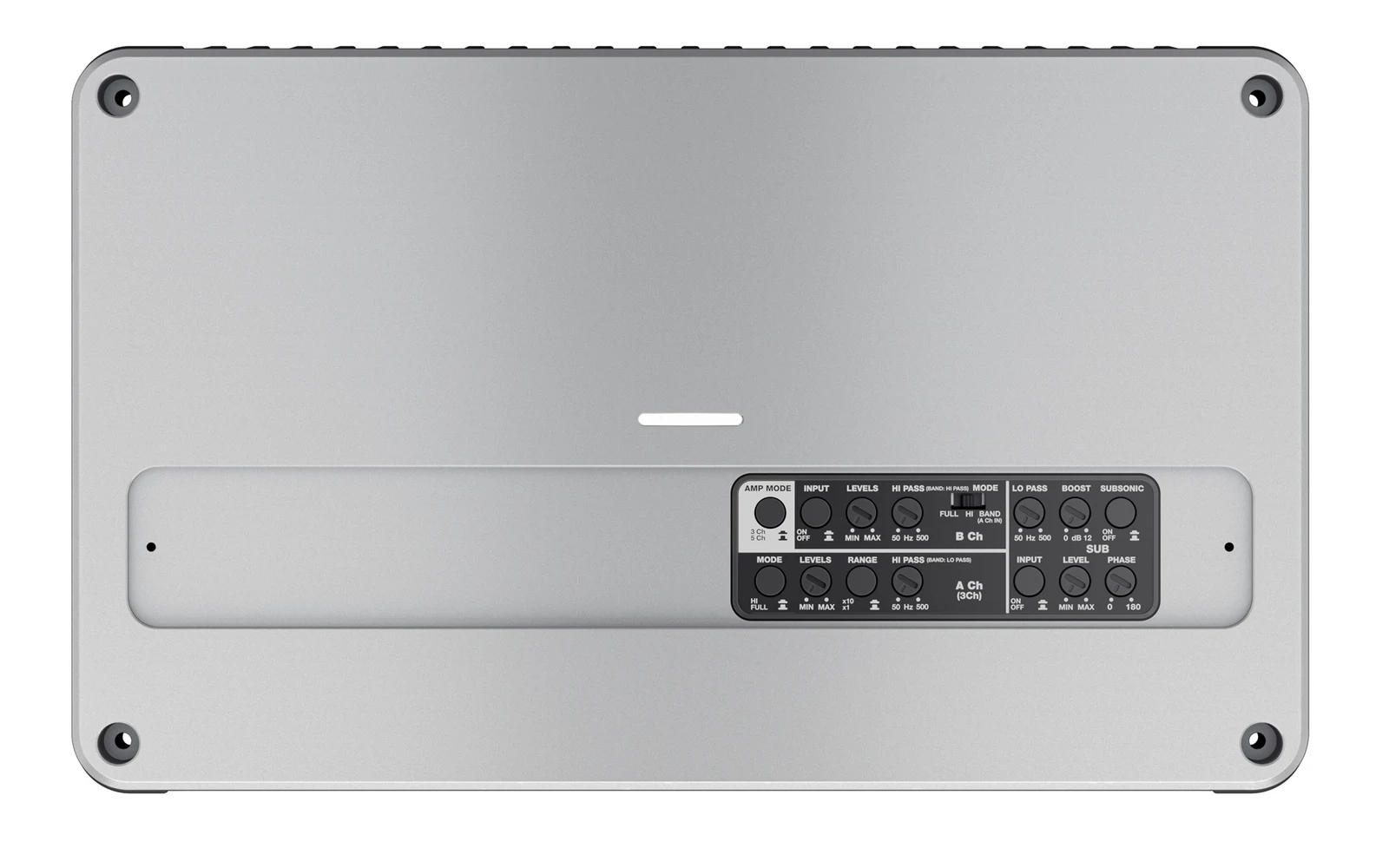 Hertz 5-Channel 130W x 4 + 490W Marine Amplifier 2