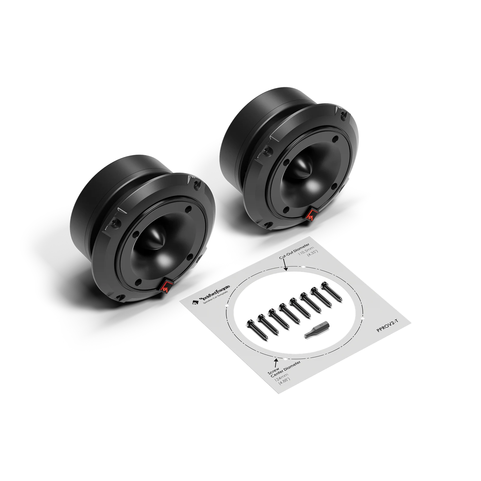 Rockford Fosgate Punch Pro 1.5-inch Tweeter Pair 6
