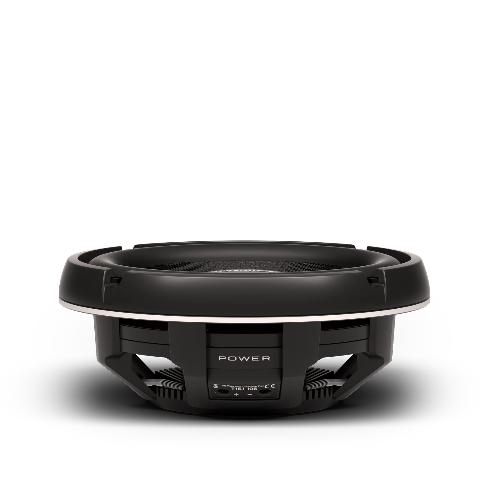 Rockford Fosgate Power Slim 10-Inch 1-Ohm SVC Sealed-Enclosure Subwoofer 4