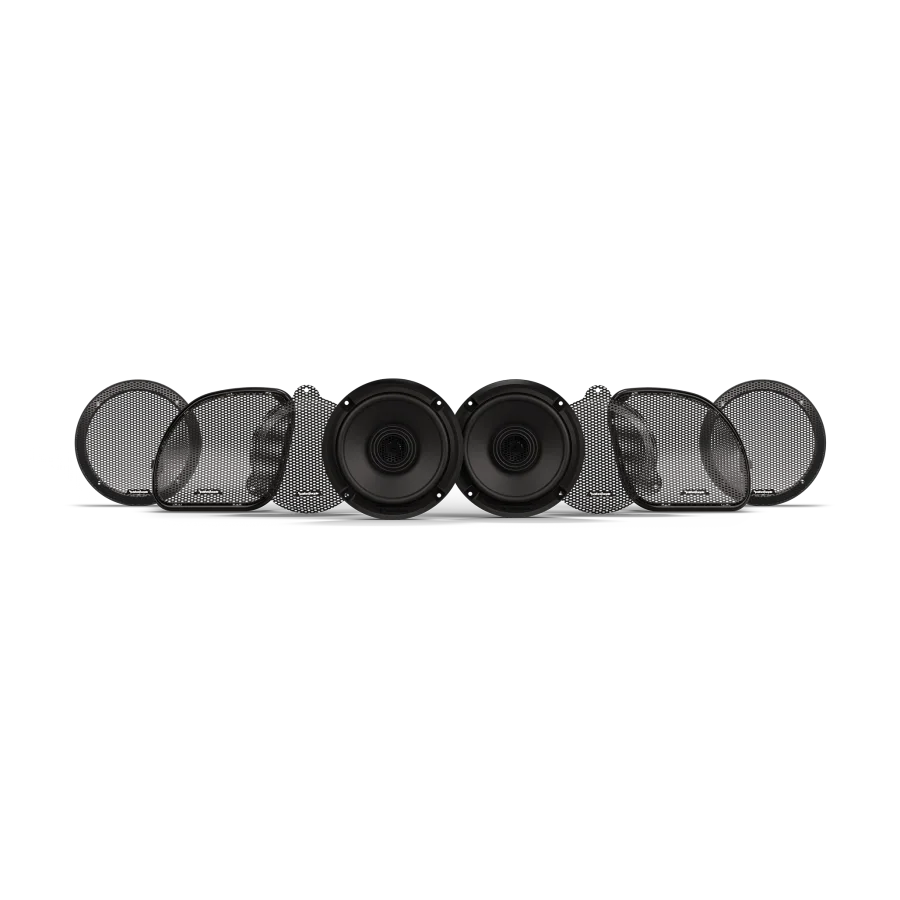 Rockford Fosgate 6.5” 2-Way Element Ready Speakers for 2014-2023 Harley-Davidson (Gen-2)