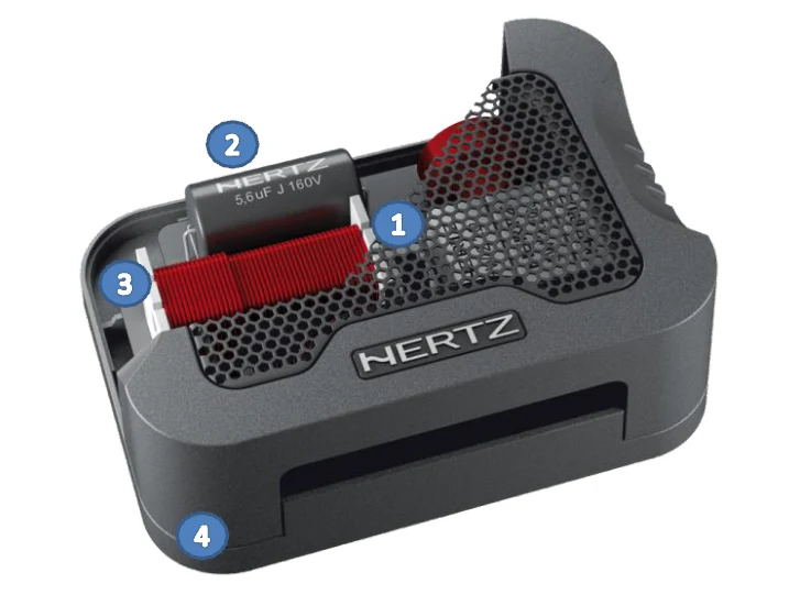 Hertz Midrange/Tweeter Passive Crossover 4