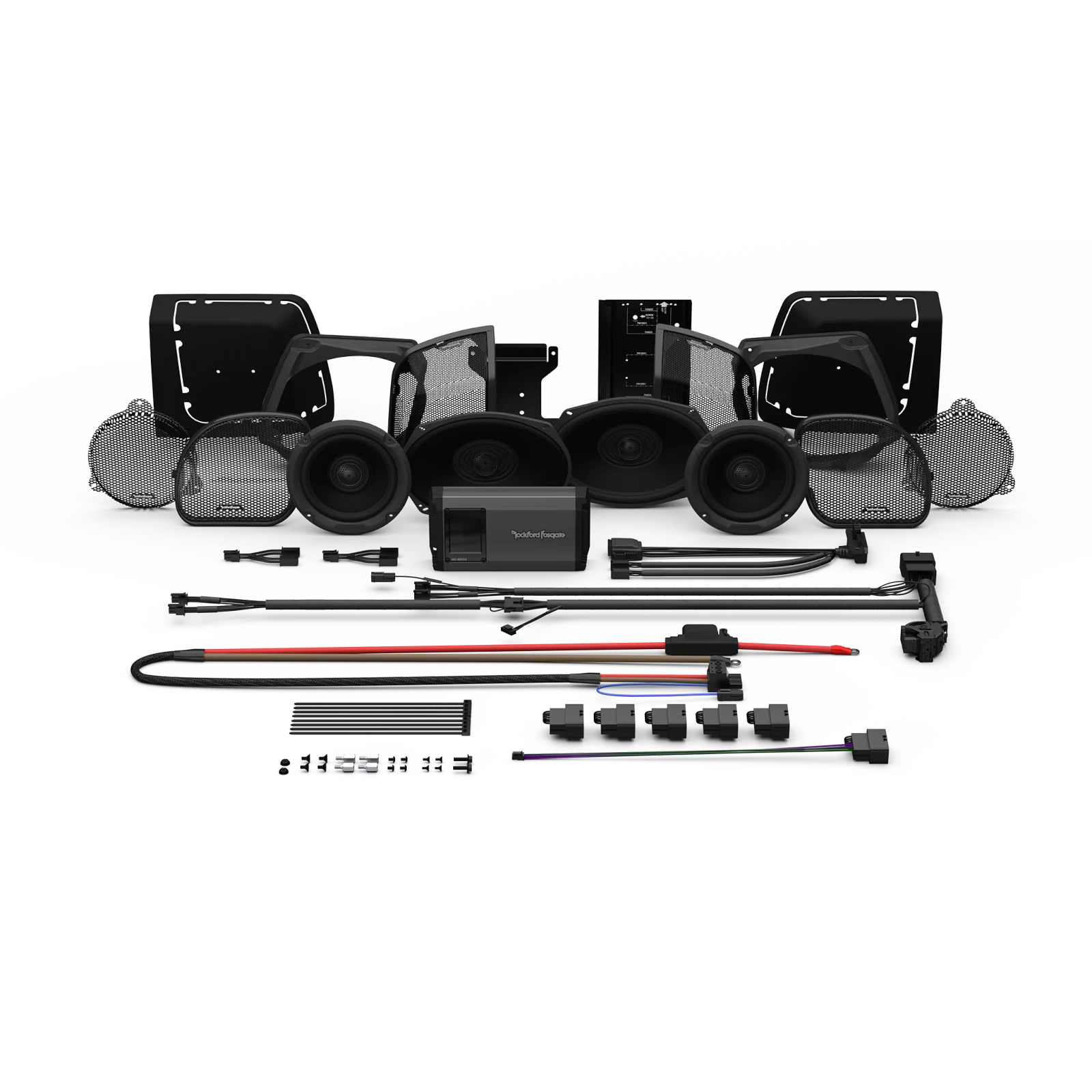 Rockford Fosgate Stage-3 Speaker & Amp Kit for 2014-2023 Harley-Davidson Street Glide & Road Glide (Gen-3) 4
