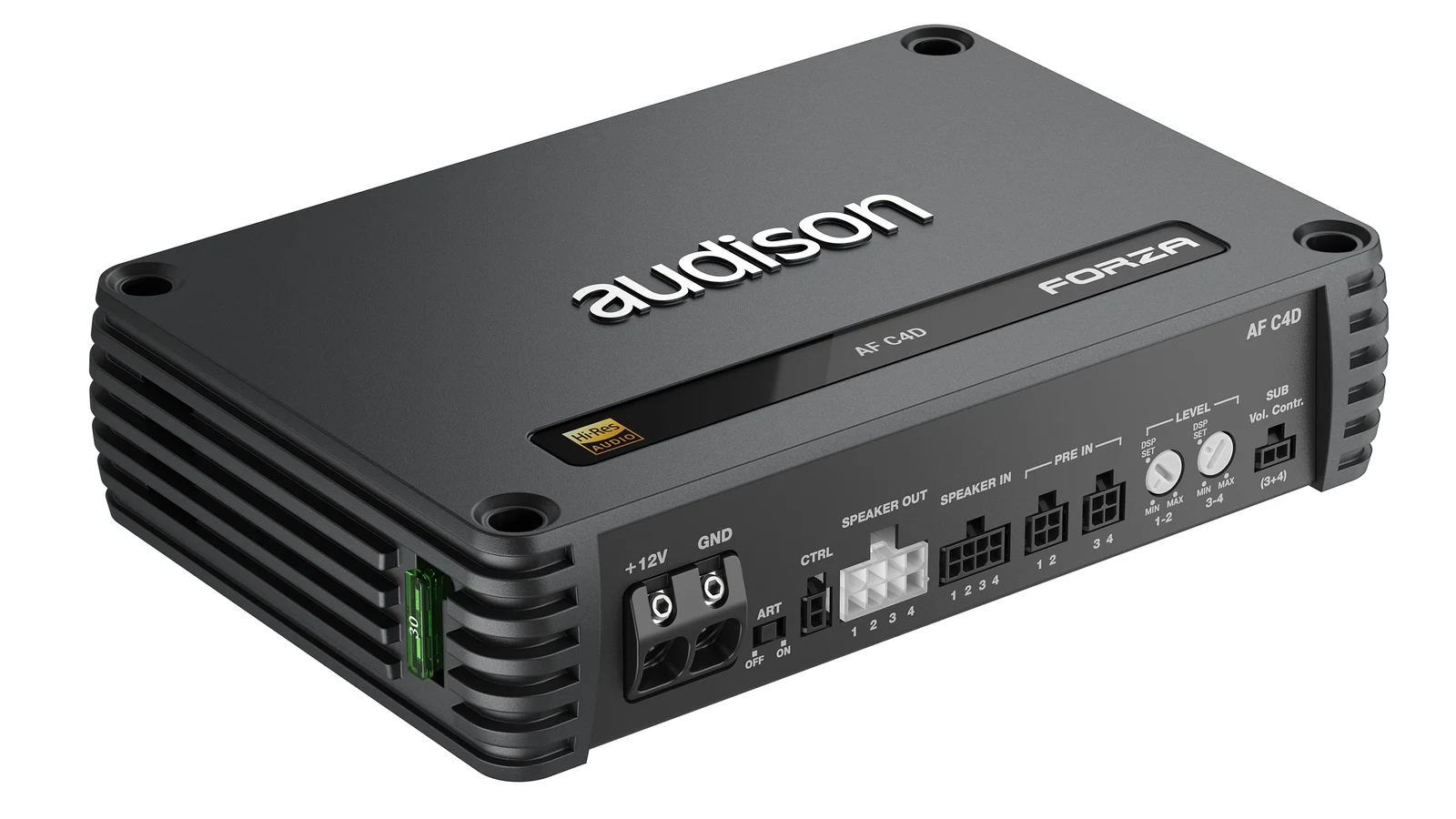 Audison 4-Channel D-class Fully Bridgeable Amplifier 1
