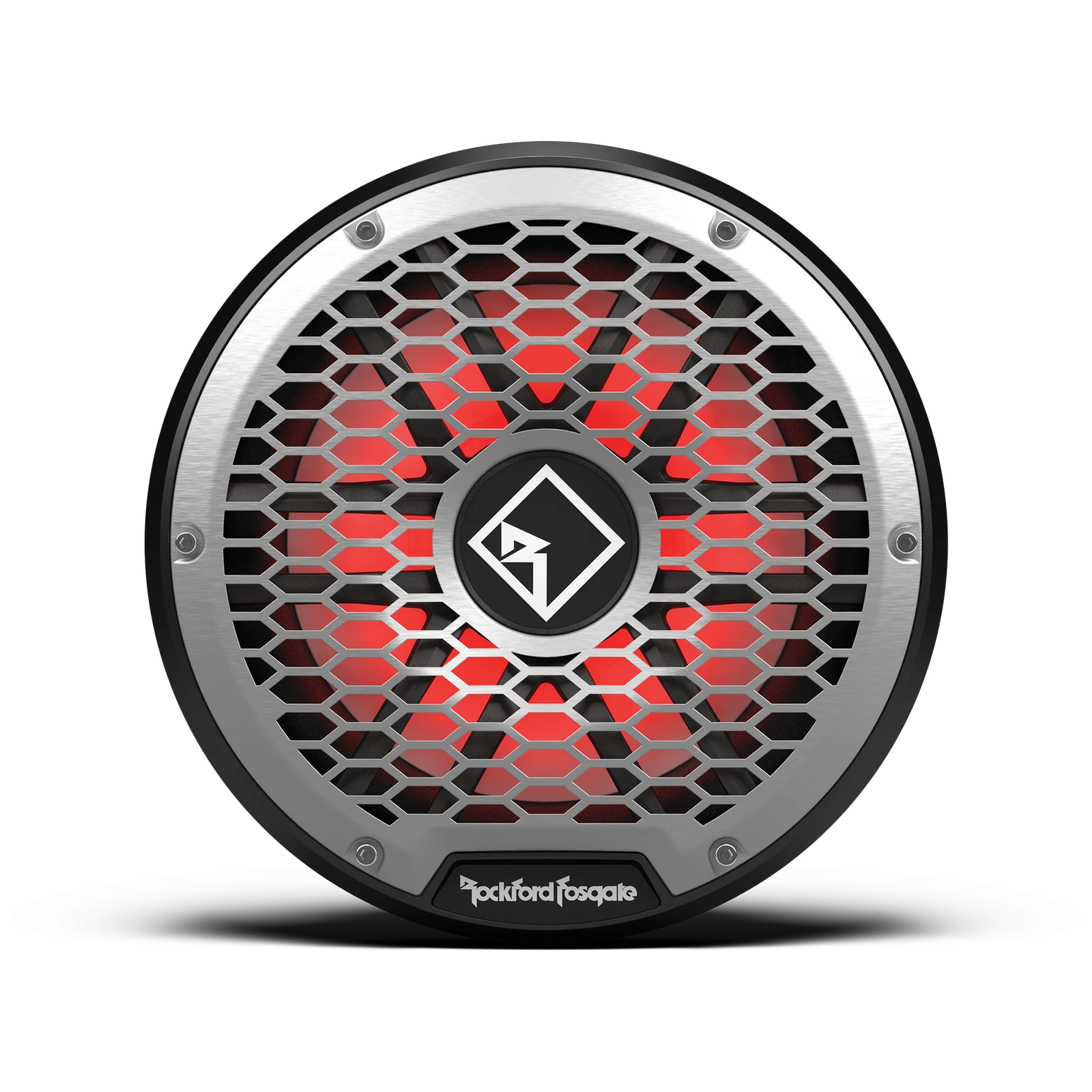 Rockford Fosgate 10" DVC 2Ω Color Optix™ Infinite Baffle Marine Subwoofer: Black Gen-2 3