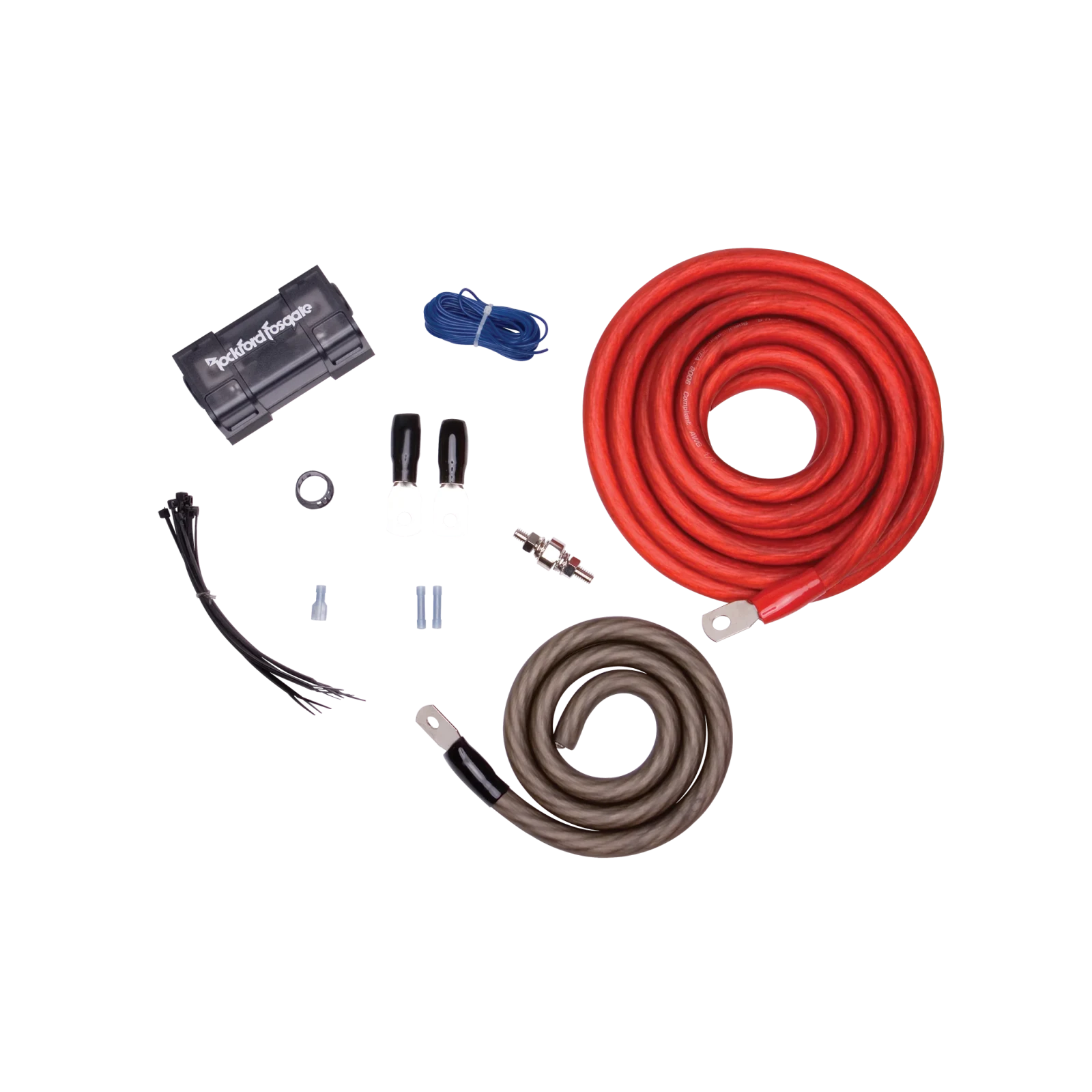 Rockford Fosgate 1/0 AWG Amplifier Power & Ground Installation Kit 2