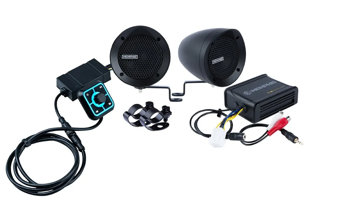 Memphis Audio Bar mount bullet style 3-inch speakers 2