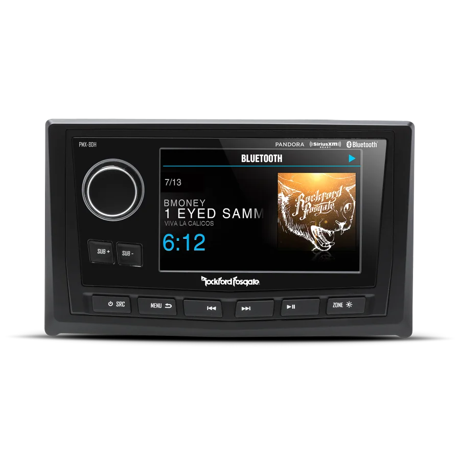 Rockford Fosgate Punch Marine Full Function Wired 5" TFT Display Head