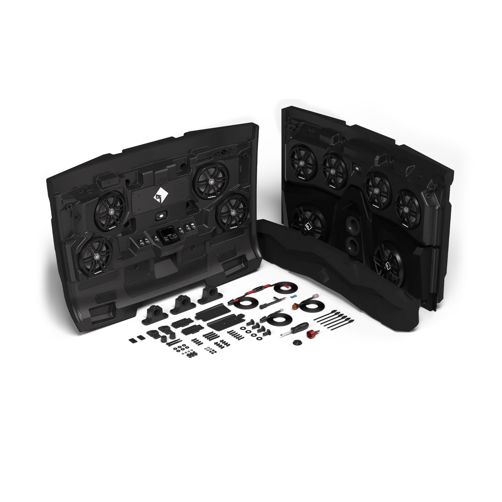 Rockford Fosgate Front & Rear Audio Roof for Select 2018+ Polaris Ranger Crew Models 5