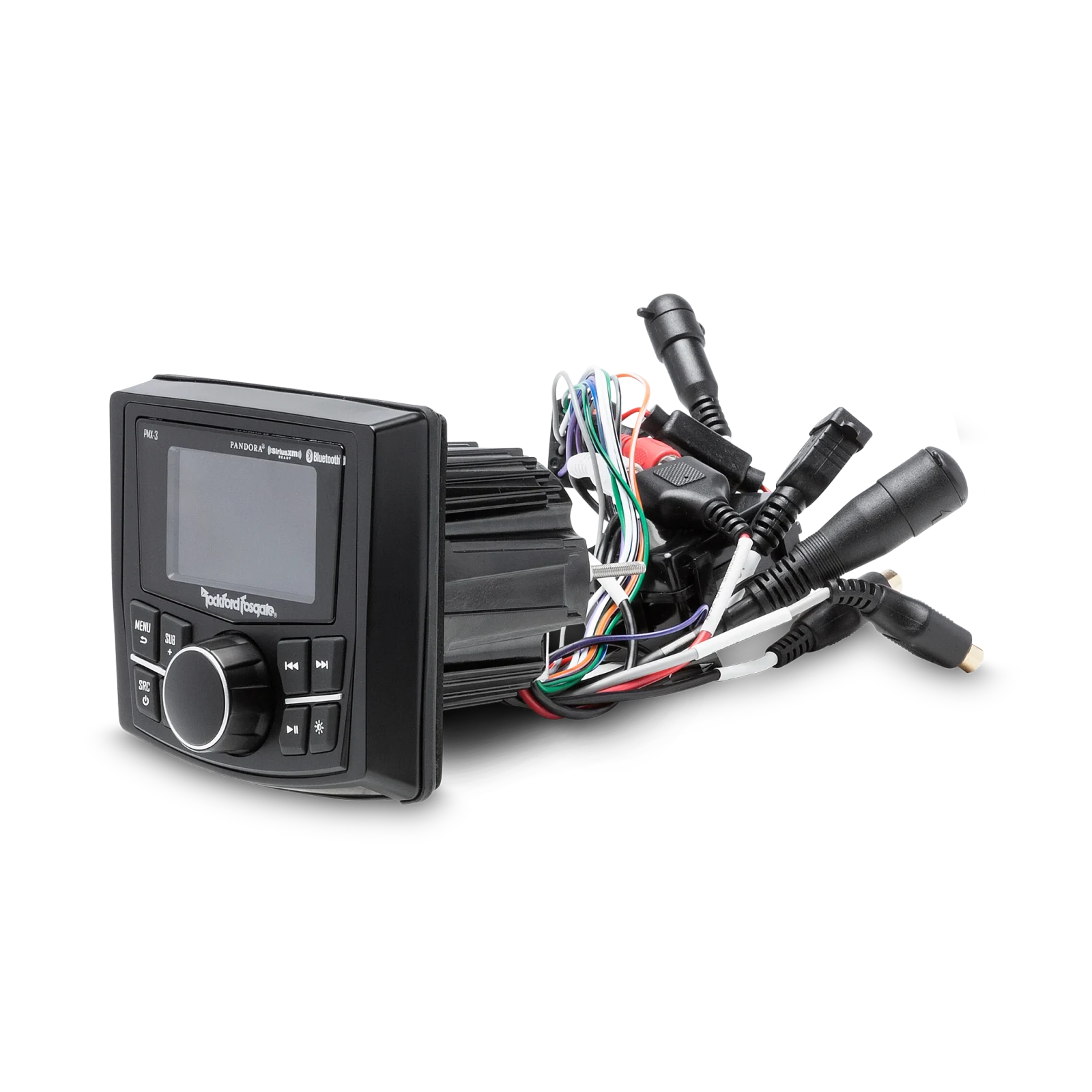 Rockford Fosgate Compact Digital Media Receiver w/ 2.7" Display 2