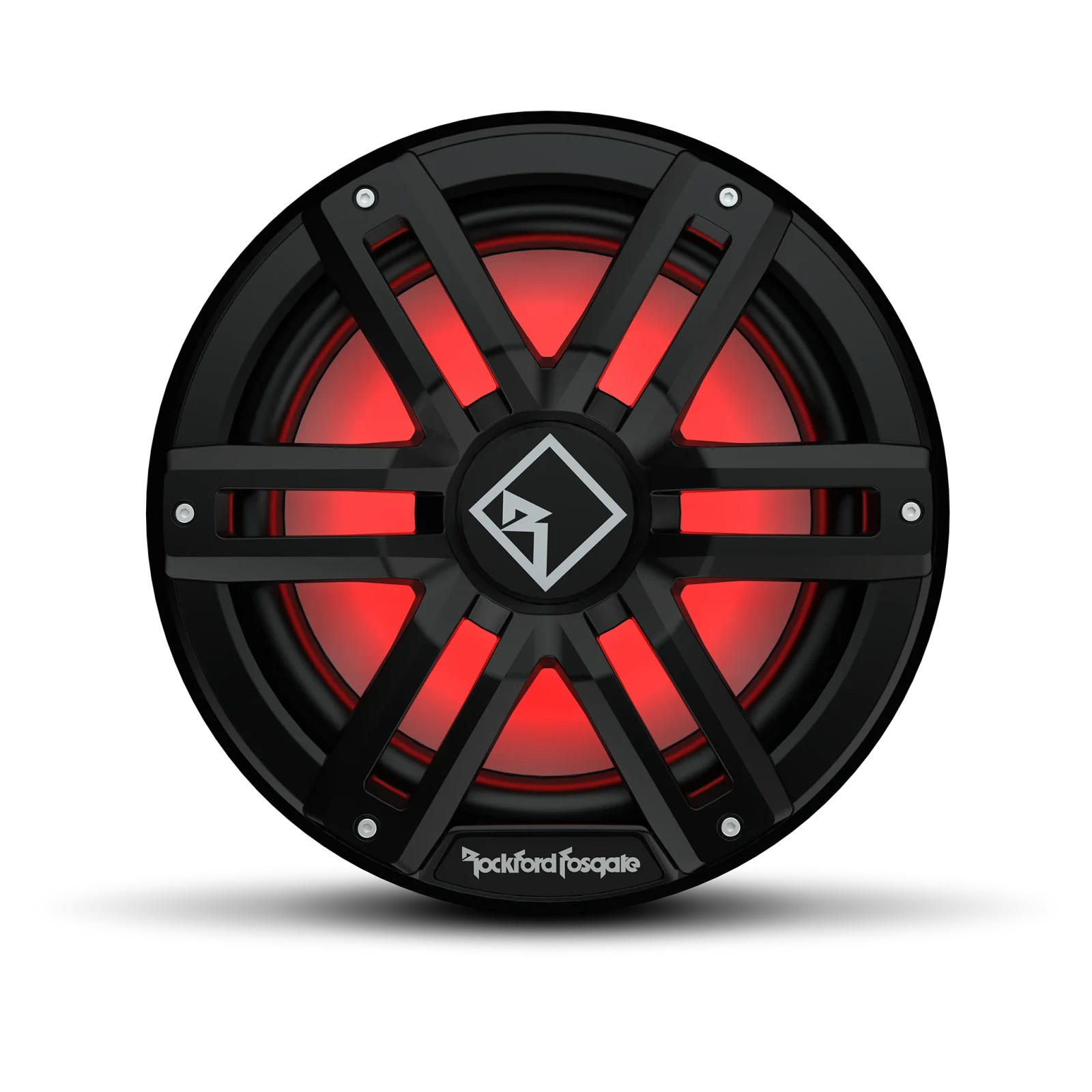 Rockford Fosgate 12" DVC 4Ω Color Optix™ Sealed Enclosure Marine Subwoofer – Black 2