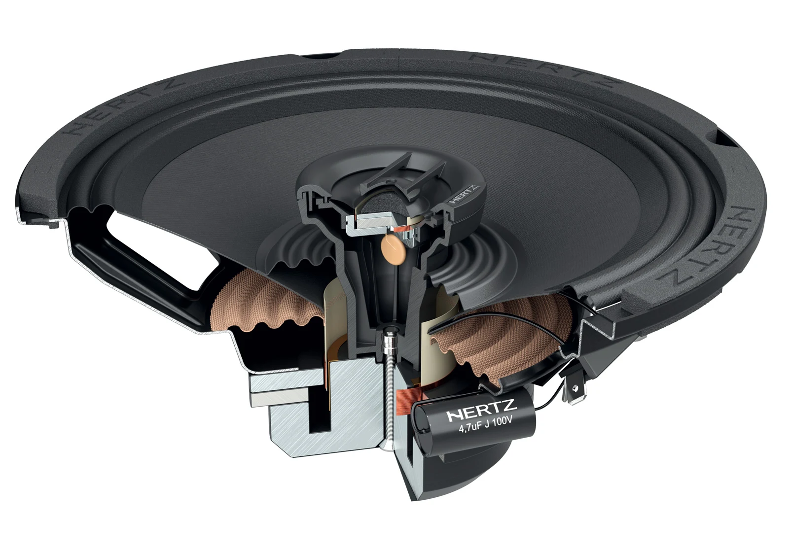 Hertz 130 W Coaxial Speakers 5