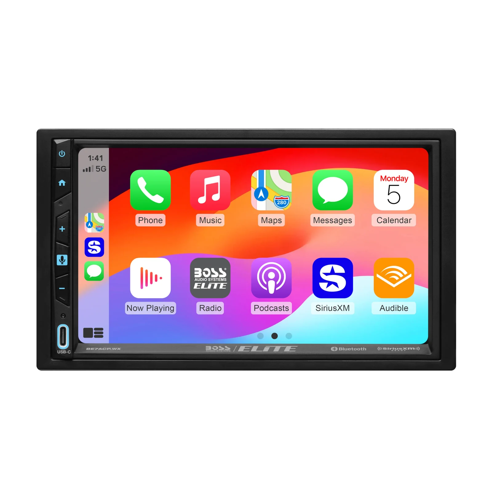 Boss Elite 7-Inch Wireless CarPlay Multimedia Receiver 2