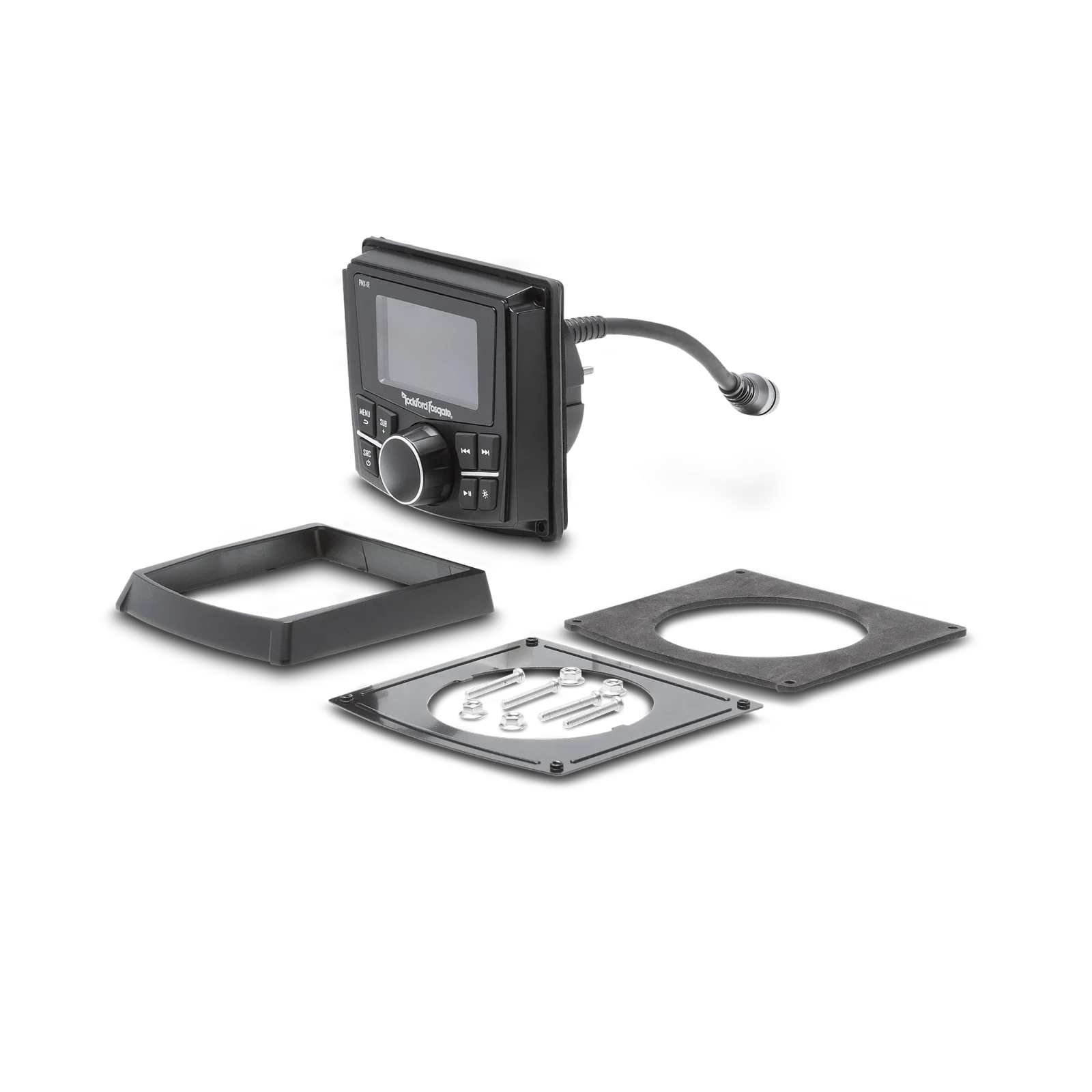 Rockford Fosgate Punch Marine Full Function Wired Remote 2.7" Display 7