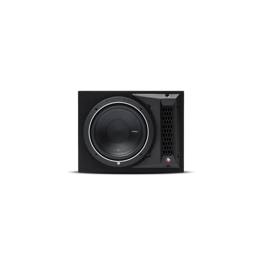 Rockford Fosgate Punch Single 10-Inch 250W RMS Vented Loaded Subwoofer Enclosure
