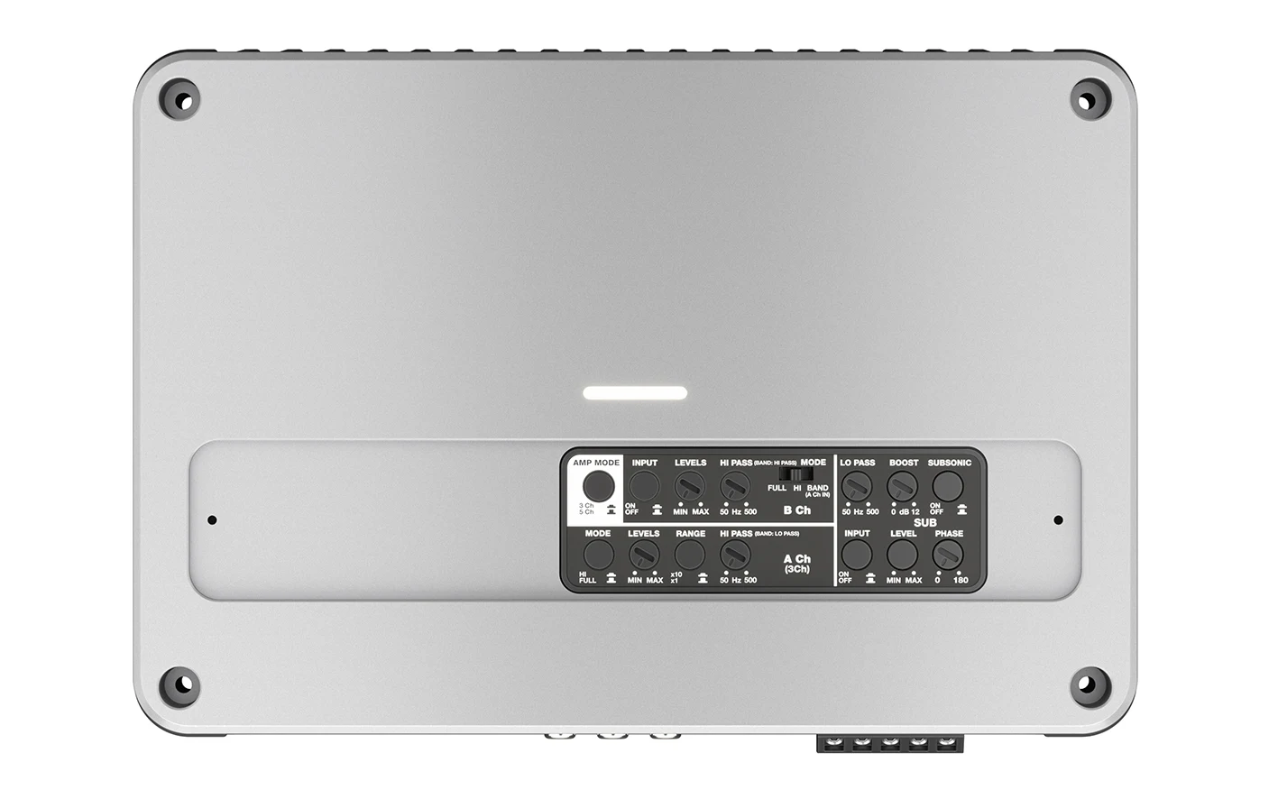Hertz Compact 5-Channel Marine Amplifier 2