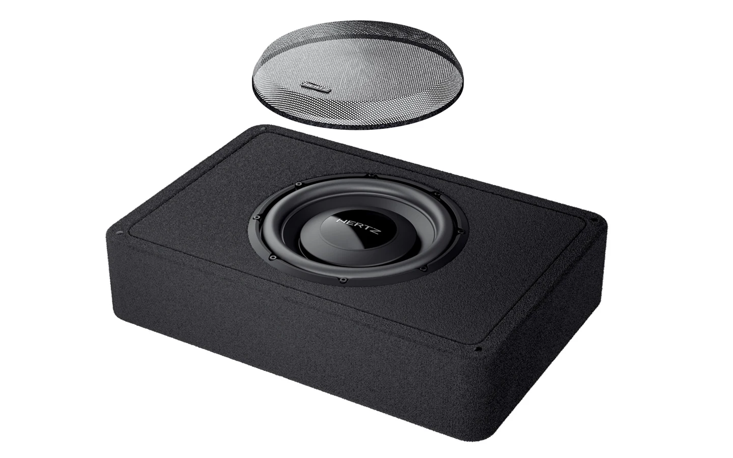 Hertz 10-Inch 2-Ohm Loaded Sealed Subwoofer Box 3