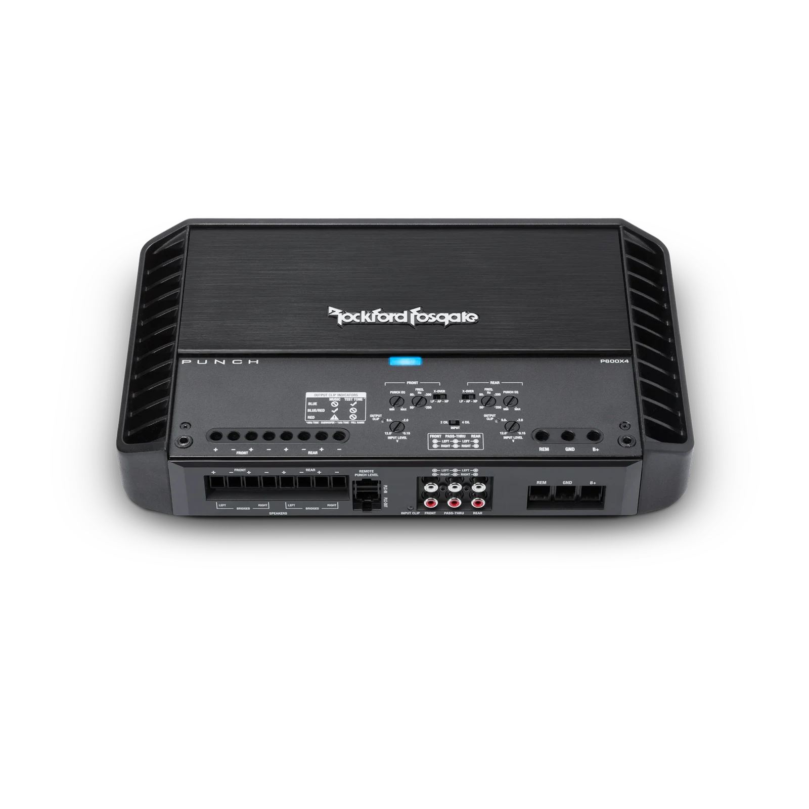Rockford Fosgate Punch 600W 4-Channel Amplifier 8