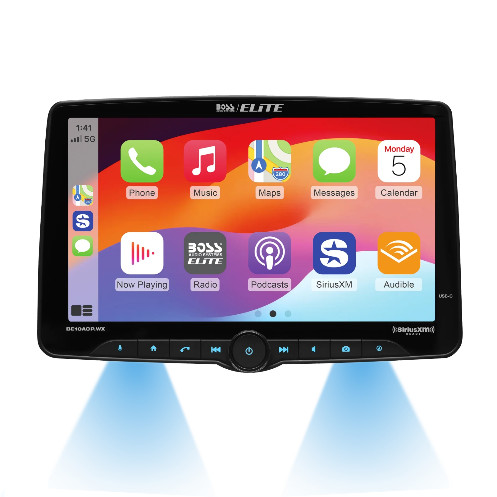 Boss Elite 10.1-Inch Wireless CarPlay Multimedia Receiver 3
