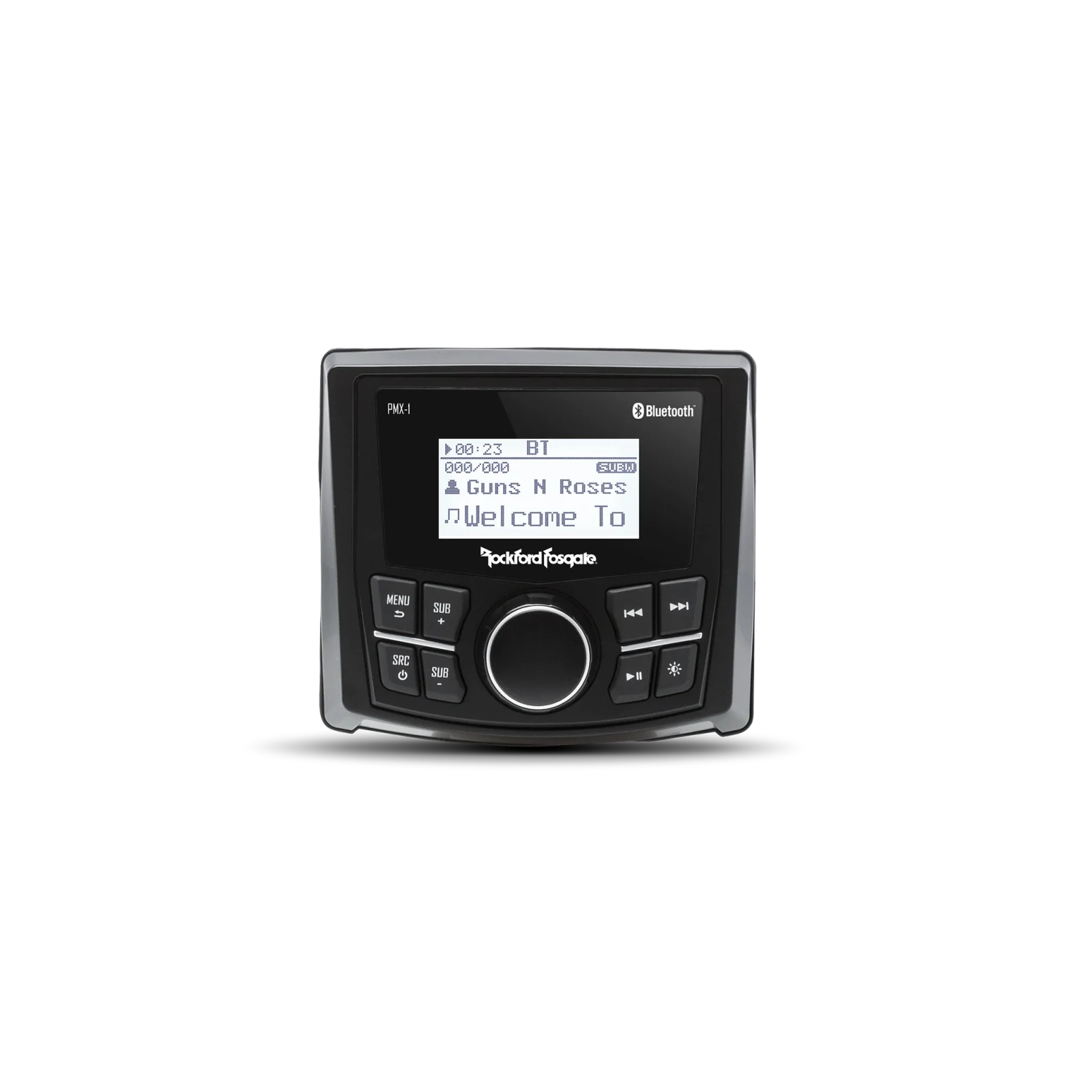Rockford Fosgate Punch Marine Grade Media Receiver with 2.3" Dot Matrix Display 1