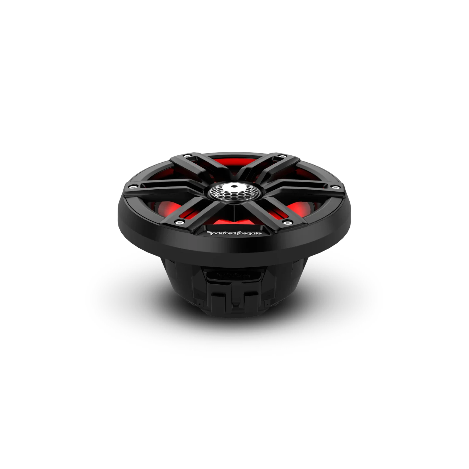 Rockford Fosgate 6.5-inch Color Optix 2-Way Marine Speakers - Black (Pair) 6