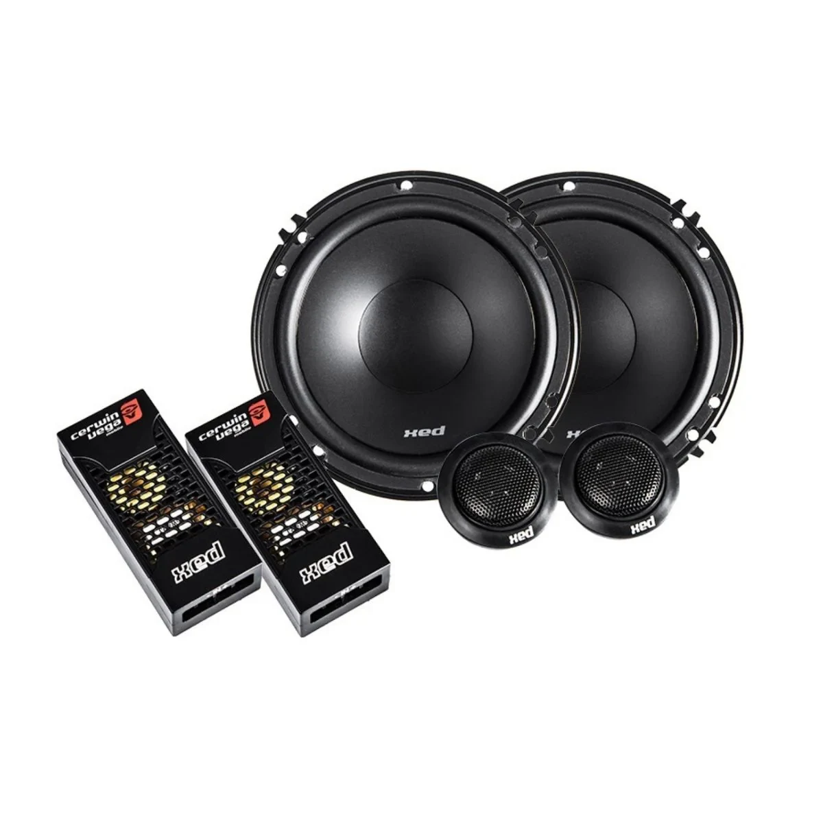 Cerwin-Vega XED Series 6.5" 2-Way Component Speaker Set 1