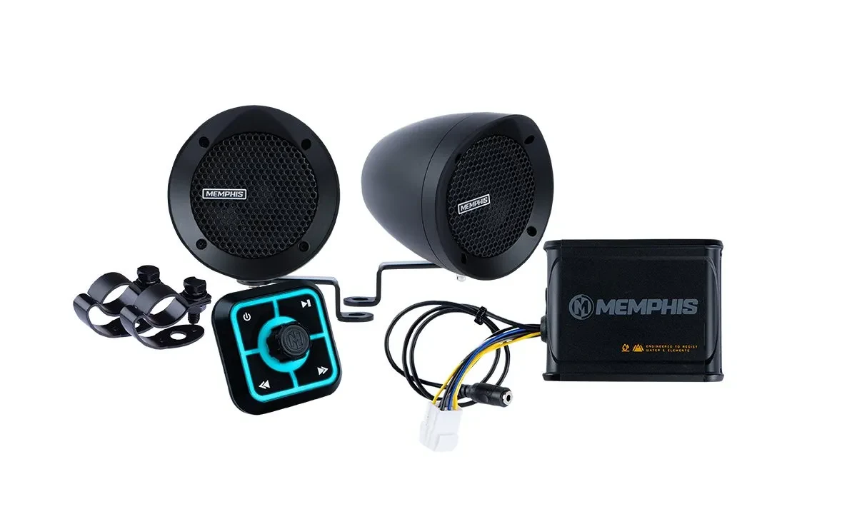 Memphis Audio Bar mount bullet style 3-inch speakers 1