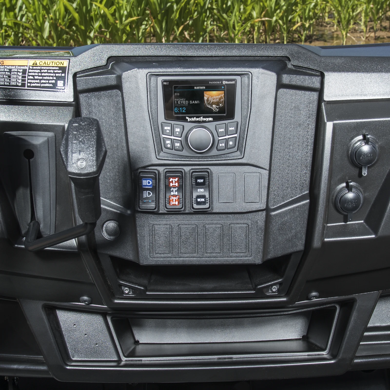 Rockford Fosgate 2015-2017 400 watt stereo, front lower speaker, rear speaker, and subwoofer kit for select Polaris RANGER® models (Gen-1) 8